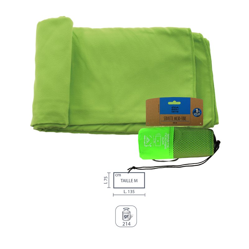 Serviette Randonnée Elementerre Oufa