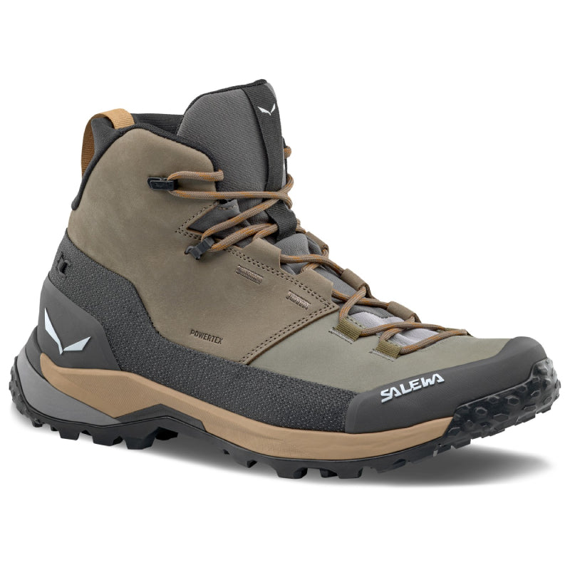 Chaussures Randonnée Homme Salewa Puez Leather Mid Powertex