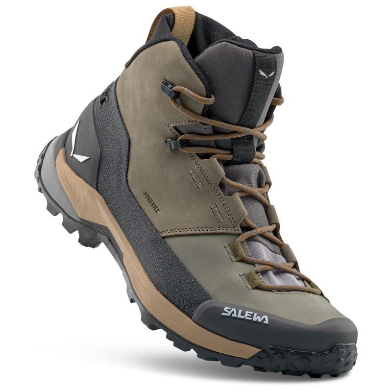 Chaussures Randonnée Homme Salewa Puez Leather Mid Powertex