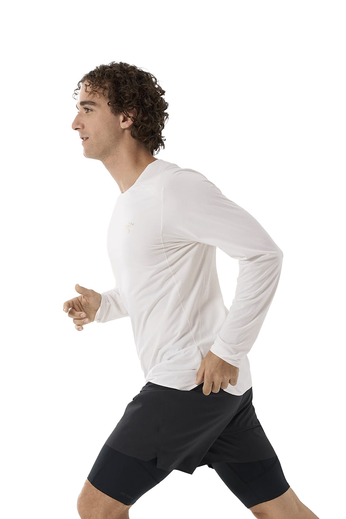 T-Shirt Manches Longues Randonnée Arc'teryx Homme Norvan Downword Logo