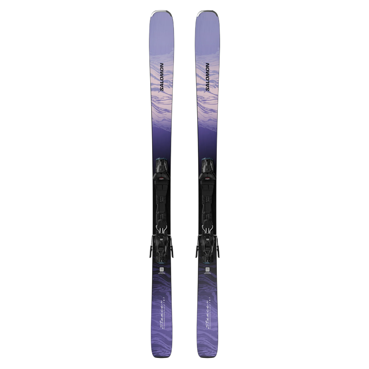 Pack Skis All-Mountain Femme Salomon E Stance W F80 + M10 GW L8