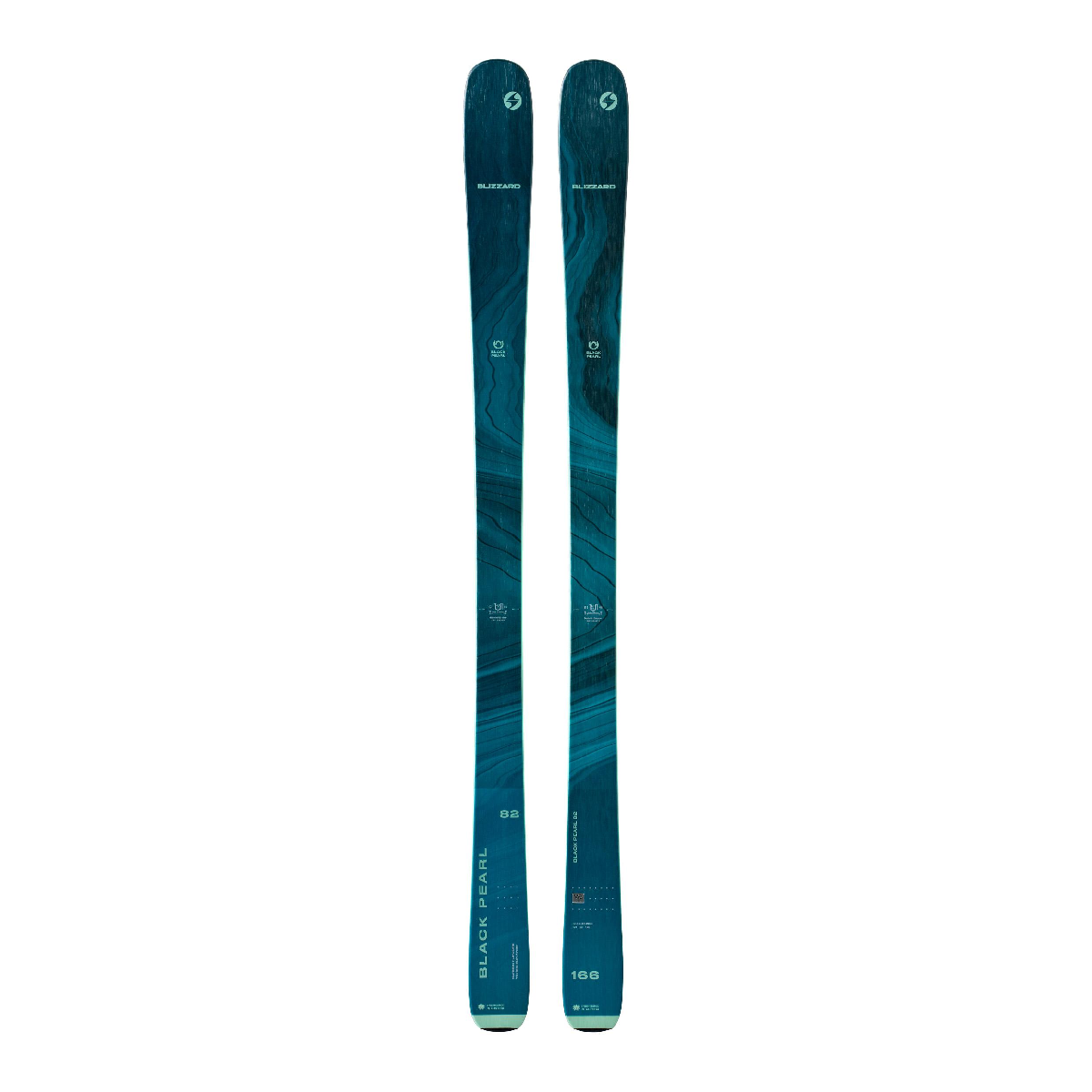 Ski Alpin Flat Blizzard Black Pearl 82
