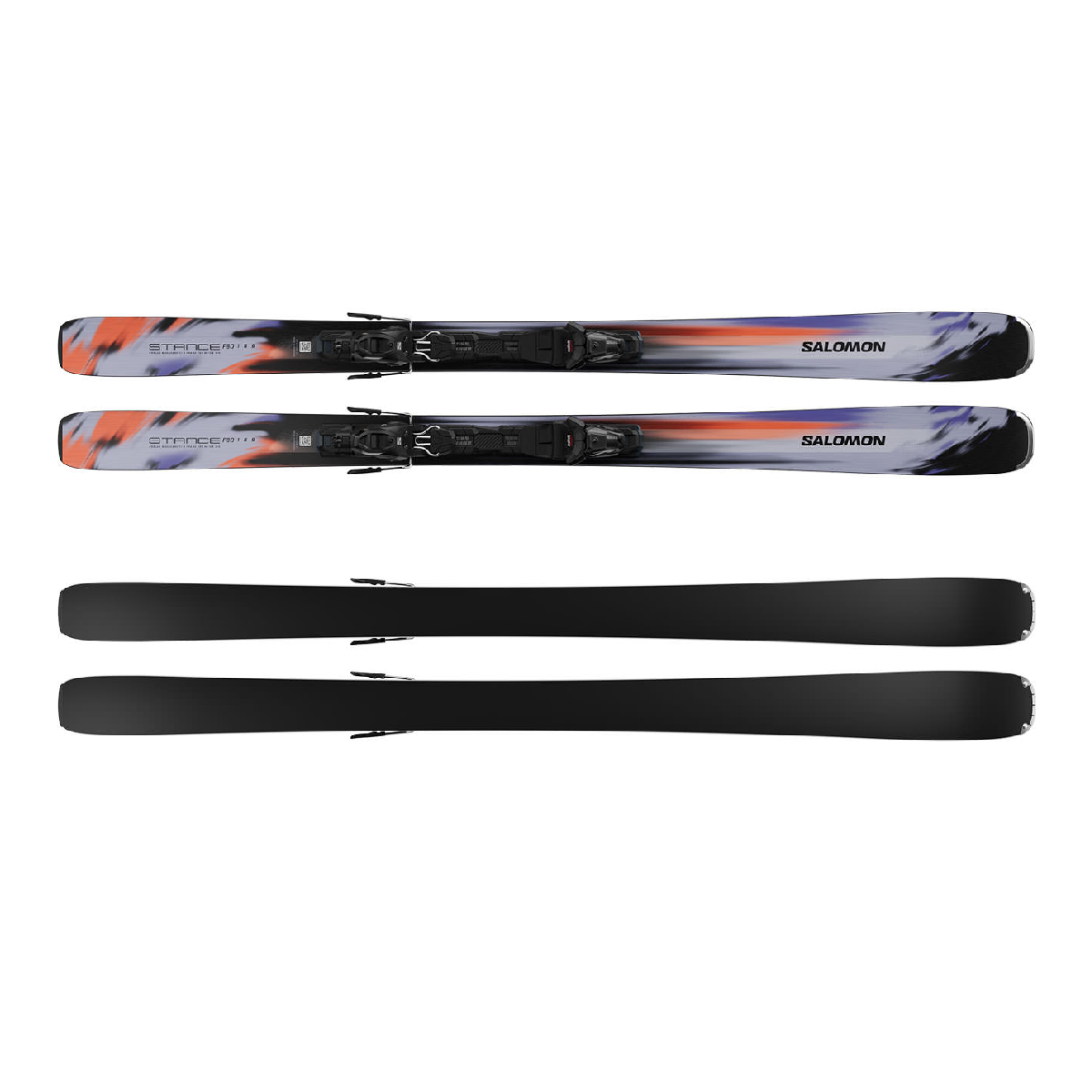 Pack Ski All-Mountain Salomon E Stance F80 + M10 GW L80