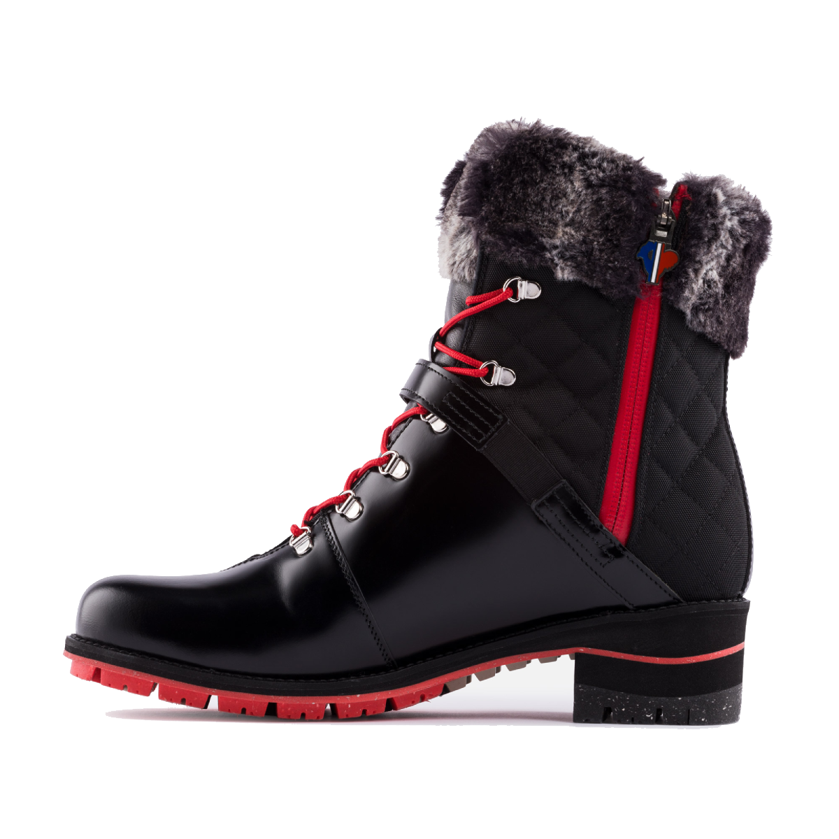 Bottes Lifestyle Femme Rossignol 1907 Megève Shiny Black 2.0