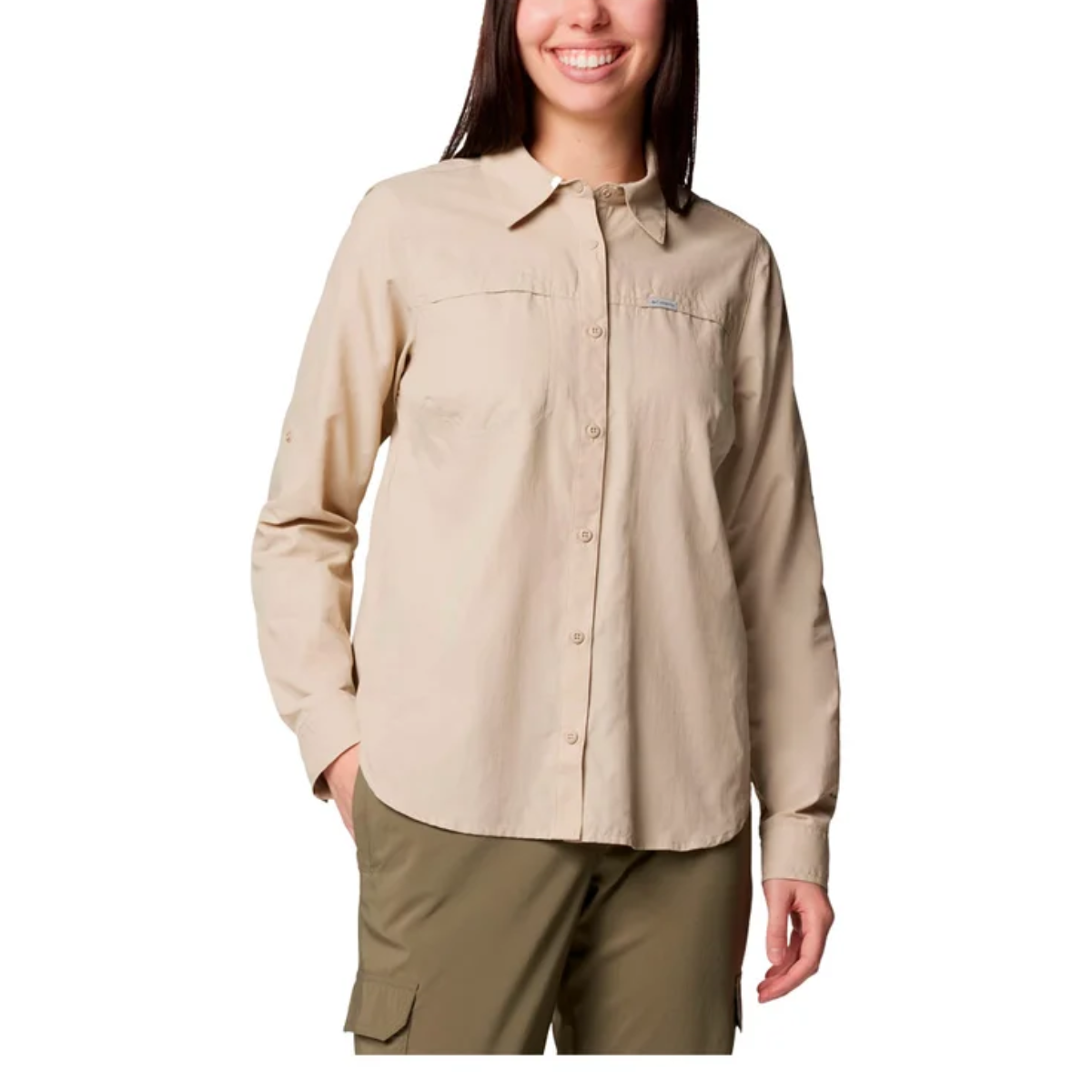 T-Shirt Randonnée Manches Longues Femme Columbia Silver Ridge 3.0
