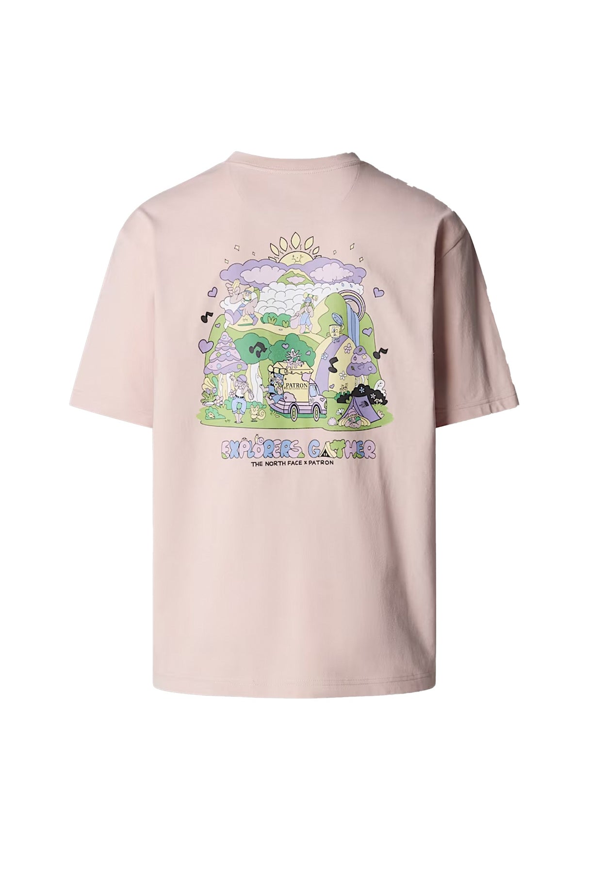 T-Shirt Randonnée Unisexe The North Face SS Mountain Cleanup Oversize