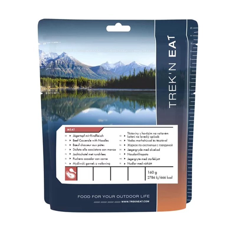 Alimentation Randonnée Trek'N Eat Boeuf Chasseur / Pâtes