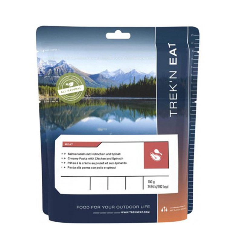Alimentation Randonnée Trek'N Eat Poulet à la Crème / Pâtes / Epinards