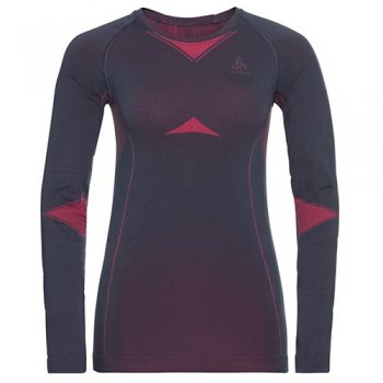 T-Shirt Randonnée Femme Odlo ML Fundamentals Performance - montisport.fr