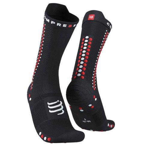 Chaussettes Running / Trail Compressport Pro Racing V4.0 Run High - montisport.fr