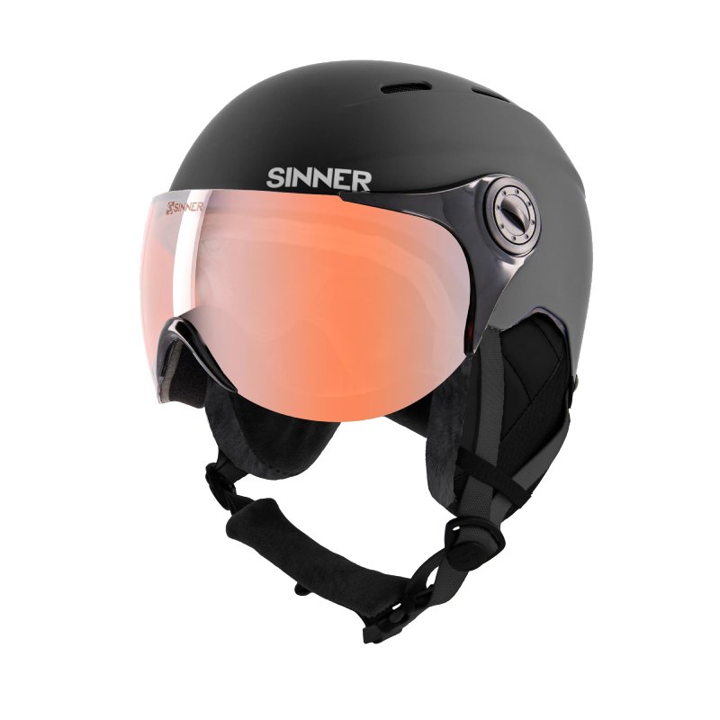 Casque de ski homme avec visière neuf : Equipements