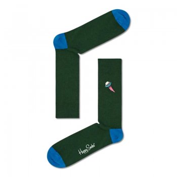 Chaussettes Happy Socks Ribbed Emb - montisport.fr