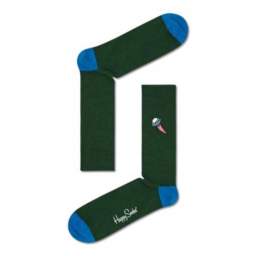 Chaussettes Happy Socks Ribbed Emb - montisport.fr