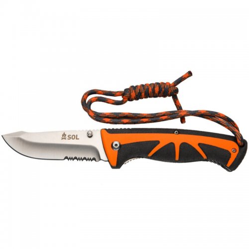 Couteau Pliant Randonnée Sol Stoke Folding Knife - montisport.fr