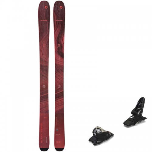 Pack Ski All-Mountain Femme Blizzard Black Pearl 97 + Squire 11 - montisport.fr