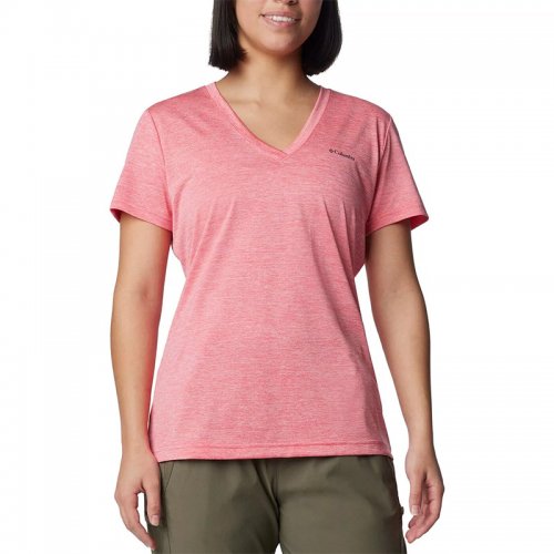 T-Shirt Randonnée Femme Columbia Hike SS V Neck - montisport.fr