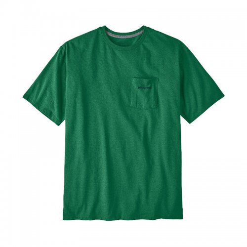 T-Shirt Randonnée Patagonia Homme Logo Pocket Responsibili-Tee - montisport.fr