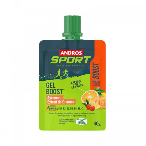 Gel Boost Running / Trail Andros Agrumes - montisport.fr