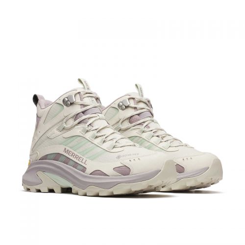 Chaussures Randonnée Femme Merrell Moab Speed 2 Mid GTX - montisport.fr