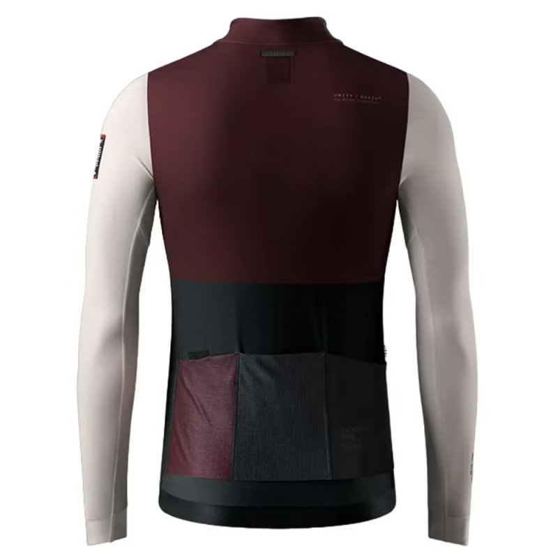 Maillot Vélo Homme ML Gobik Hyder Merlot