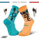 Chaussettes Running / Trail BV Sport Run Nhobi