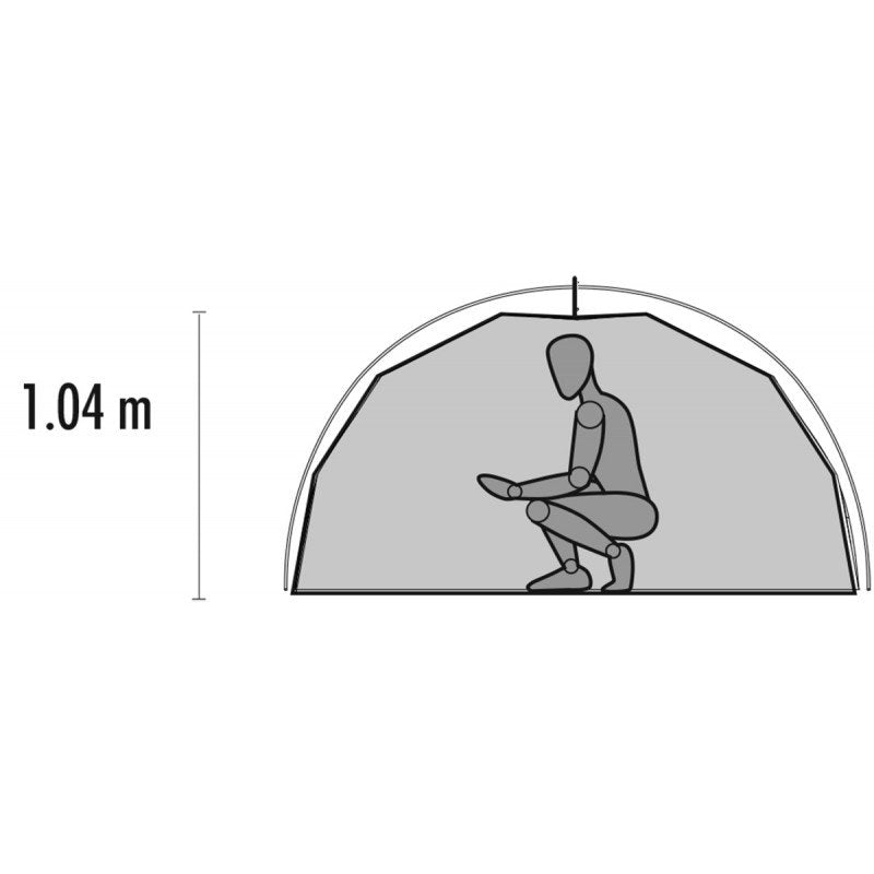 Tente Randonnée MSR Elixir 3 Tent V2