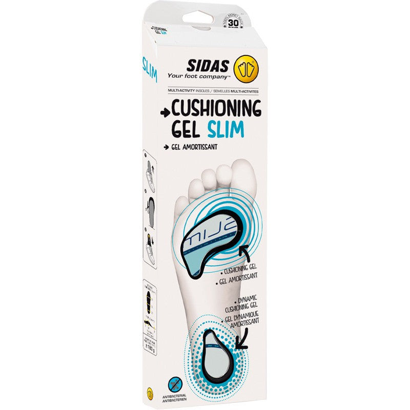 Semelles Sidas Cushioning Gel Slim