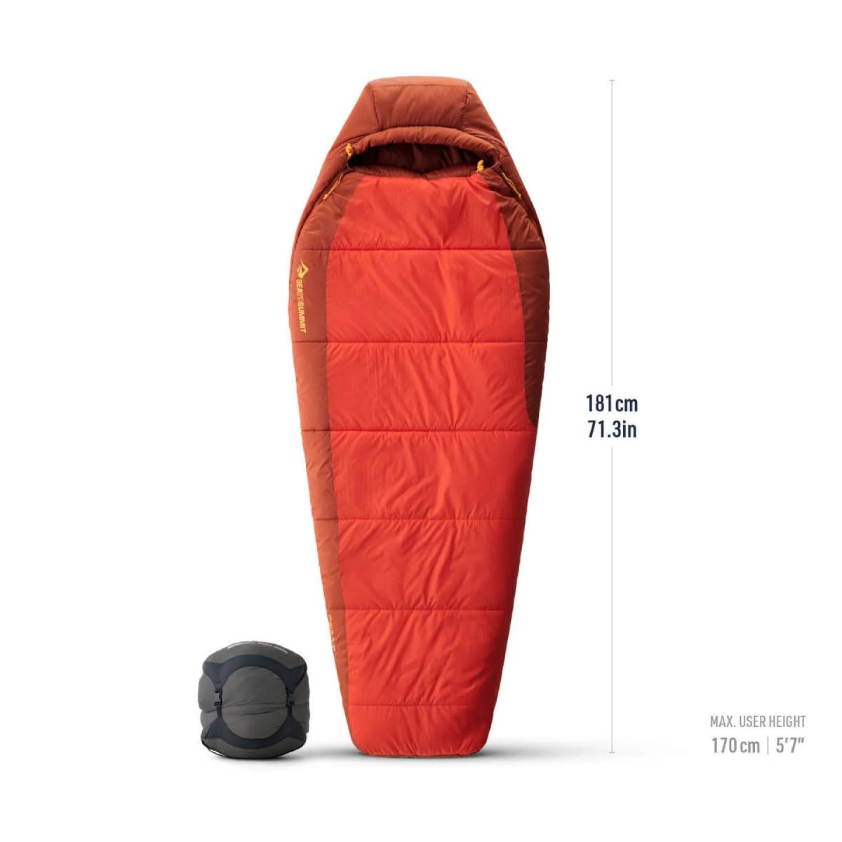 Sac de couchage synthétique pour femme Hamelin Sleeping Bag Sea to Summit