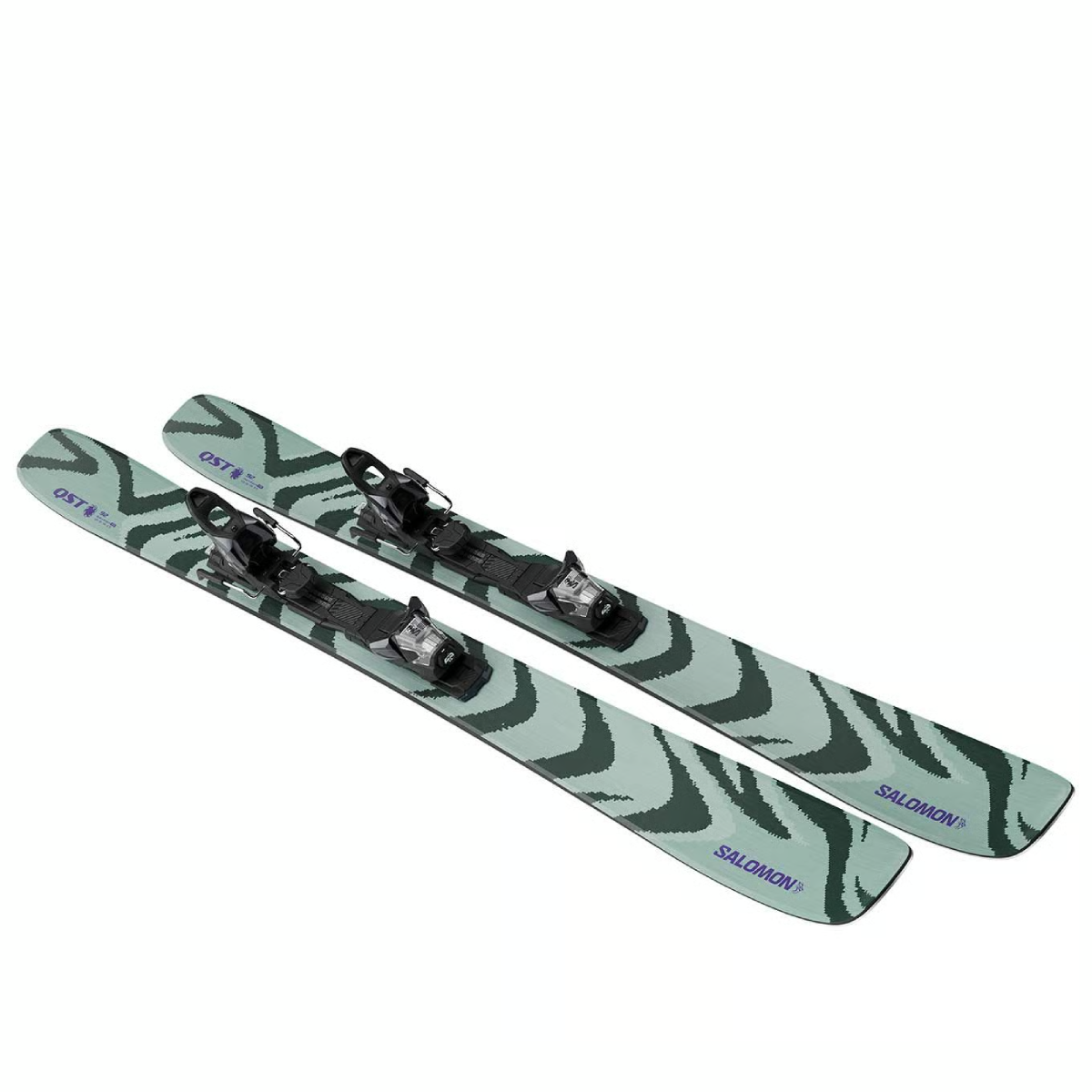 Pack Skis Freeride Salomon E QST 92 + M11 GW L100 Ice