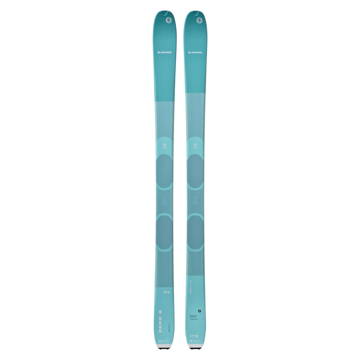 Skis Randonnée Femme Blizzard Zero G 095 W Flat