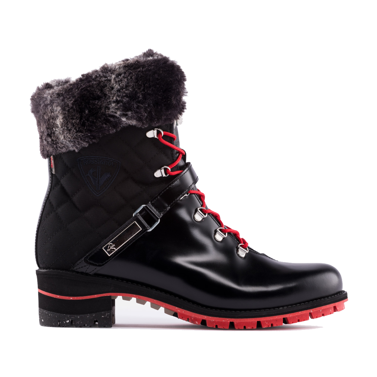 Bottes Lifestyle Femme Rossignol 1907 Megève Shiny Black 2.0