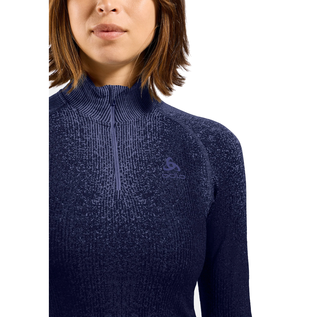 Sous-vêtement Ski Femme Odlo Performance Warm Blackcomb Demi Zip