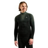 Sous-vêtement Ski Homme Odlo Performance Warm Blackcomb Demi Zip