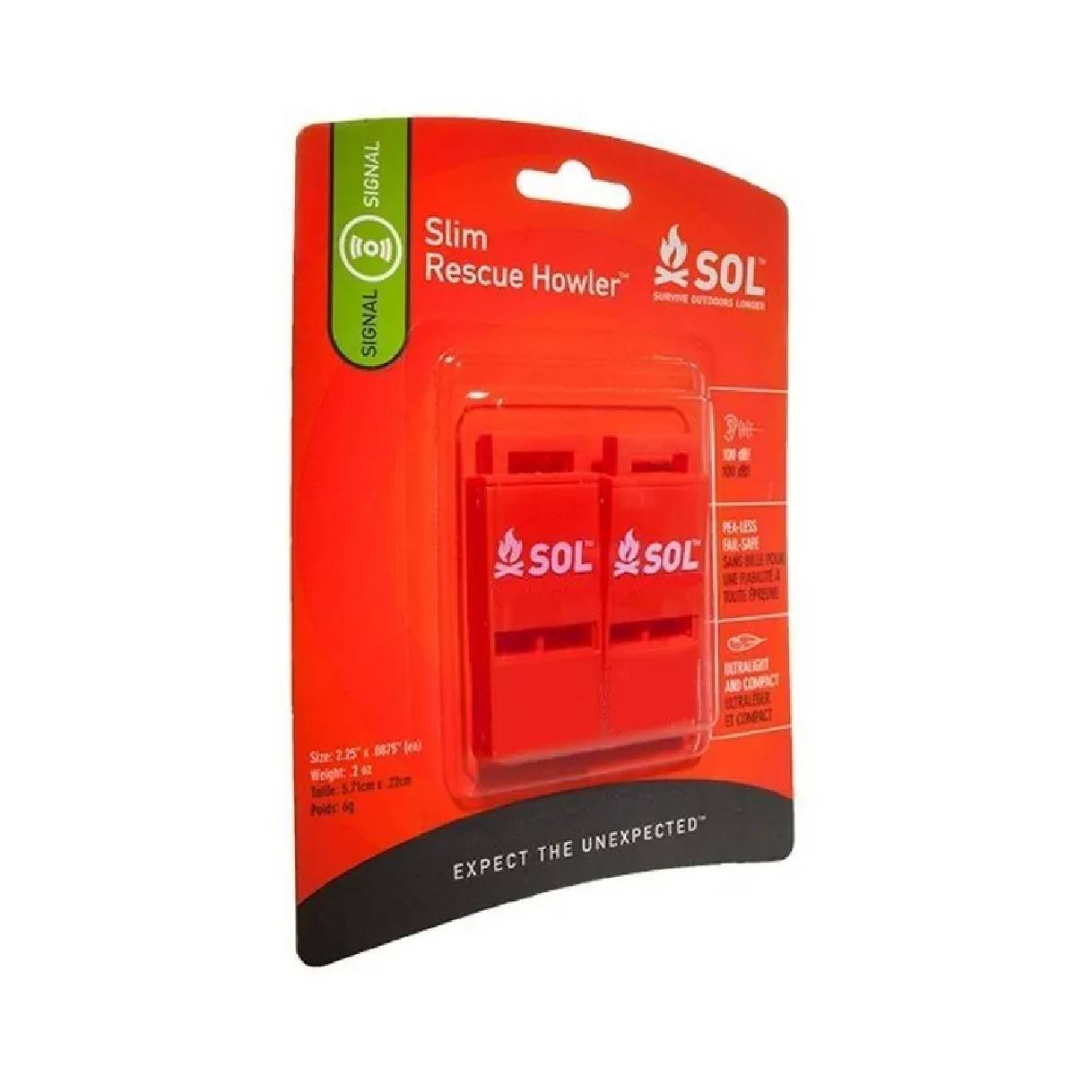 Sifflet de secours SOL
