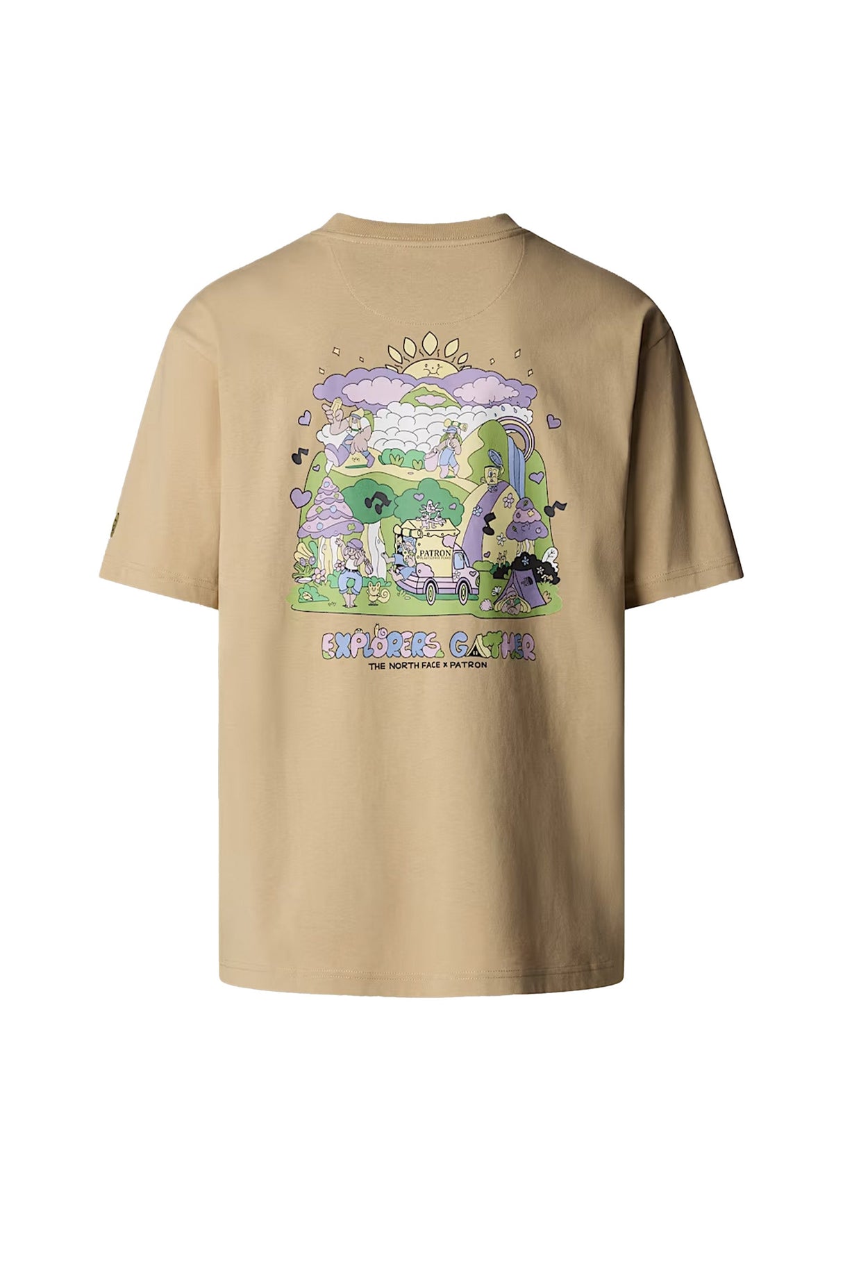 T-Shirt Randonnée Unisexe The North Face SS Mountain Cleanup Oversize