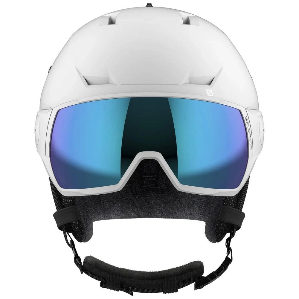 Casque de Ski Femme Salomon Icon LT Visor White