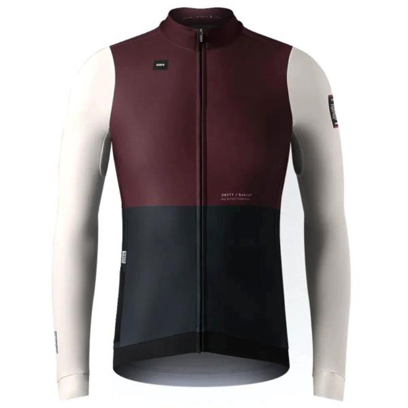 Maillot Vélo Homme ML Gobik Hyder Merlot